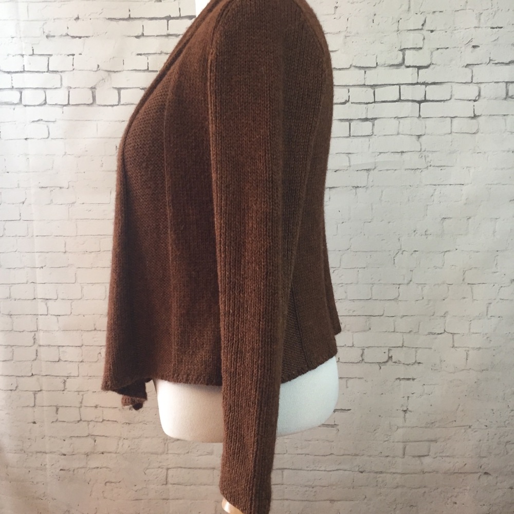 Eileen Fisher Alpaca Silk Cardigan PM - Picture 3 of 8